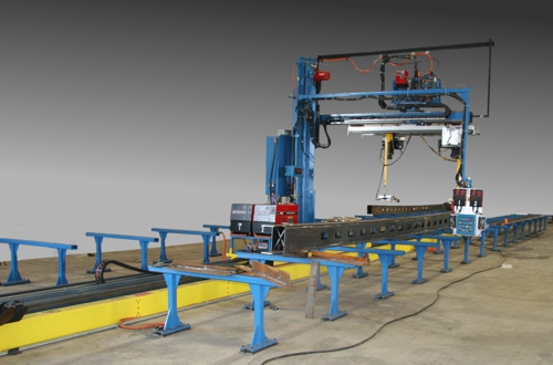 Cecil Peck LLC. Traveling Side Beam Welder Photo